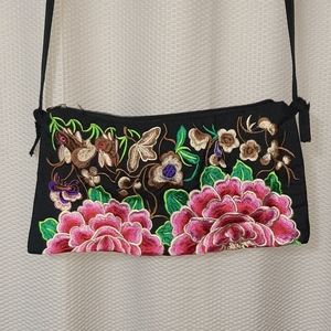 Stunning Embroidered Imported Handbag